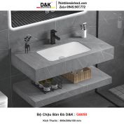 Bộ Chậu Bàn Đá D&K G8050