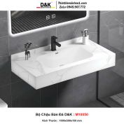 Bộ Chậu Bàn Đá D&K M10050