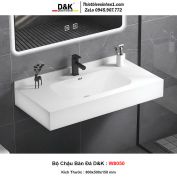 Bộ Chậu Bàn Đá D&K W8050