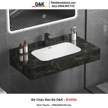 Bộ Chậu Bàn Đá D&K B10050