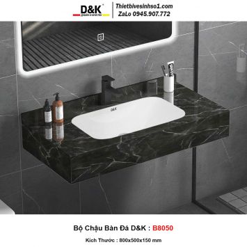 Bộ Chậu Bàn Đá D&K B8050