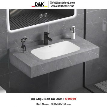 Bộ Chậu Bàn Đá D&K G10050