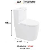 Bồn Cầu D&K GE2426