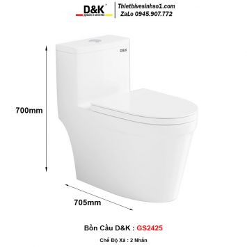 Bồn Cầu D&K GS2425