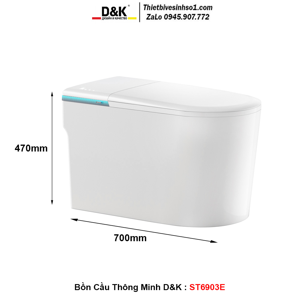 Bồn Cầu Thông Minh D&K ST6903E