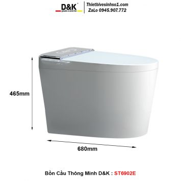 Bồn Cầu Thông Minh D&K ST6902E