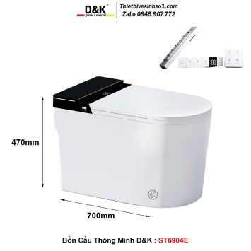 Bồn Cầu Thông Minh D&K ST6904E