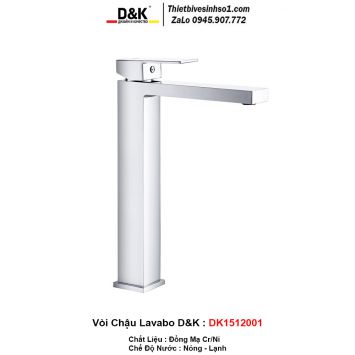 Vòi Chậu Lavabo D&K DK1512001