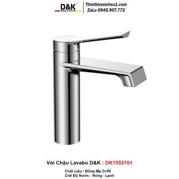 Vòi Chậu Lavabo D&K DK1552101