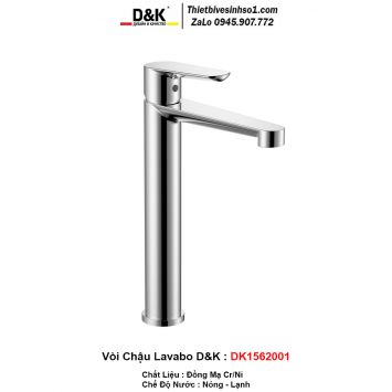 Vòi Chậu Lavabo D&K DK1562001