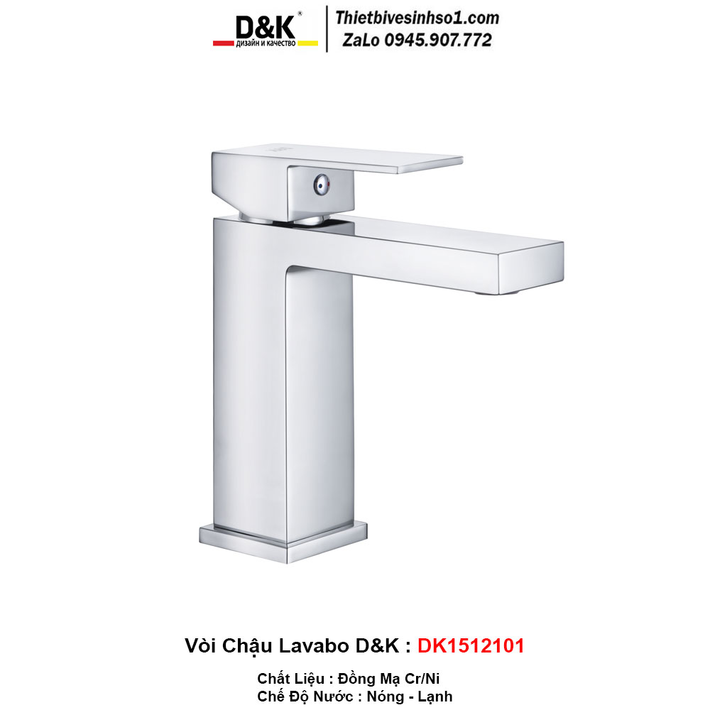 Vòi Chậu Lavabo D&K DK1512101