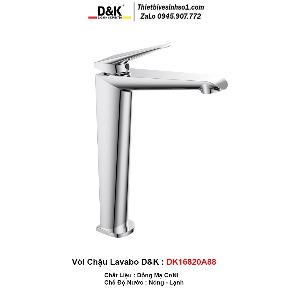 Vòi Chậu Lavabo D&K DK16820A88