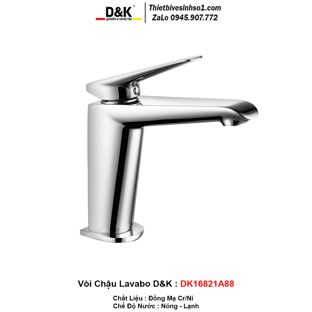 Vòi Chậu Lavabo D&K DK16821A88