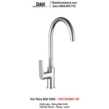 Vòi Rửa Bát D&K DK1522401-W
