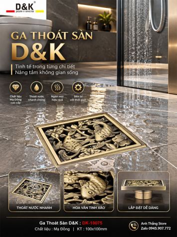 Ga Thoát Sàn D&K DK-10075