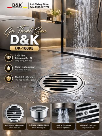 Ga Thoát Sàn D&K DK-10095