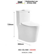 Bồn Cầu D&K GE2458