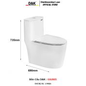 Bồn Cầu D&K GS2605