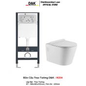 Bồn Cầu D&K W204