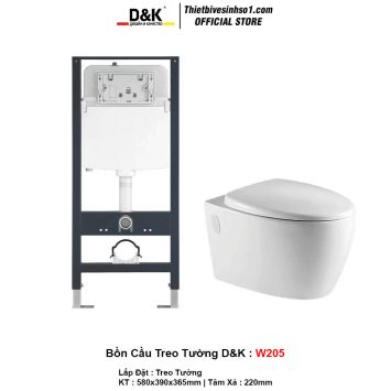 Bồn Cầu D&K W205