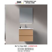 Bộ Tủ Chậu D&K LCW9272-60