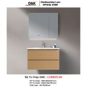 Bộ Tủ Chậu D&K LCW9272-80
