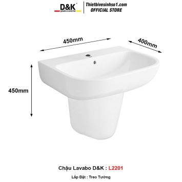 Chậu Lavabo D&K L2201