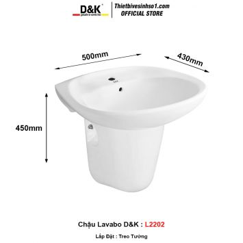Chậu Lavabo D&K L2202