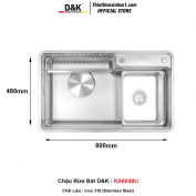 Chậu Rửa Bát D&K KS8048U