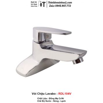 Vòi Lavabo Nóng Lạnh RDL104V