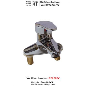 Vòi Lavabo Nóng Lạnh RDL302V