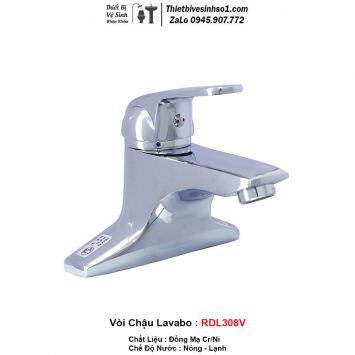 Vòi Lavabo Nóng Lạnh RDL308V