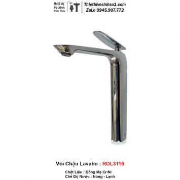 Vòi Lavabo Nóng Lạnh RDL3116