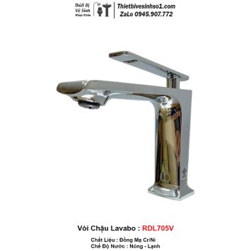 Vòi Lavabo Nóng Lạnh RDL705V