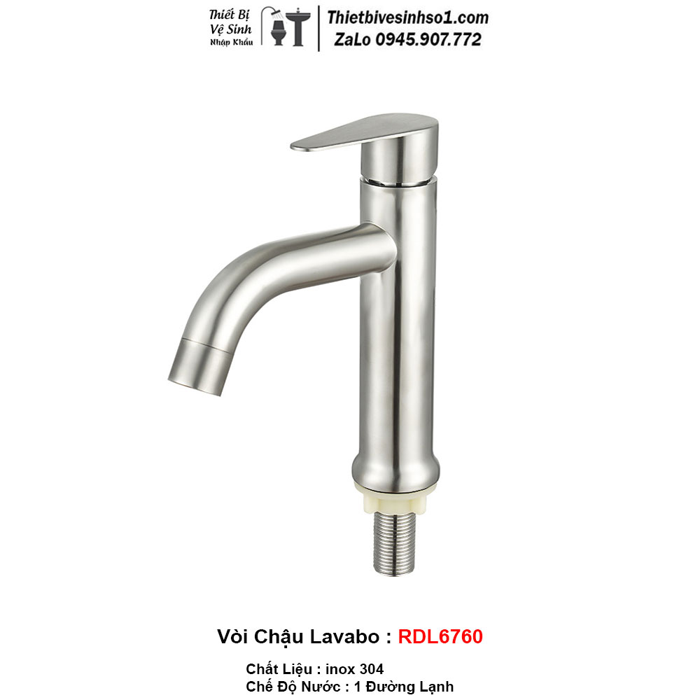 Vòi Lavabo Lạnh RDL6760