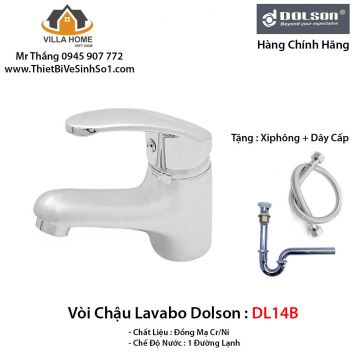 Vòi Lavabo Lạnh Dolson DL14B