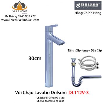 Vòi Chậu Lavabo Dolson DL112V-3