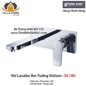 Vòi Lavabo Âm Tường Dolson DL180