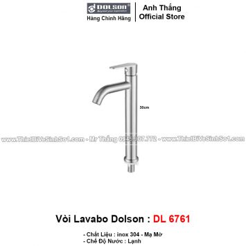 Vòi Lavabo Lạnh Dolson DL6761