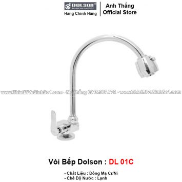 Vòi Rửa Bát Lạnh Dolson DL01C