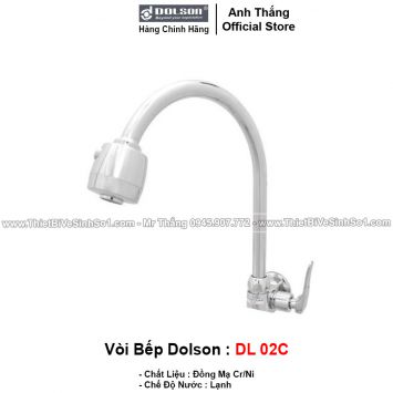 Vòi Rửa Bát Lạnh Dolson DL02C