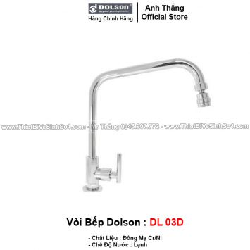 Vòi Rửa Bát Lạnh Dolson DL03D