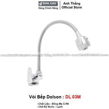 Vòi Rửa Bát Lạnh Dolson DL03M