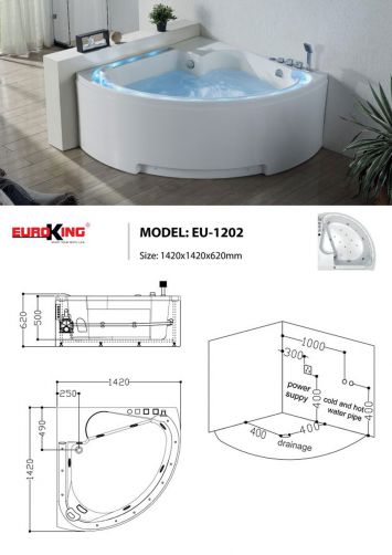 Bồn Tắm Euroking EU-1202