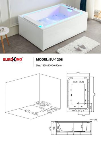 Bồn Tắm Euroking EU-1208