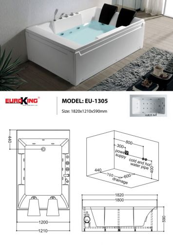 Bồn Tắm Euroking EU-1305