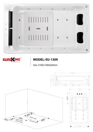 Bồn Tắm Euroking EU-1309