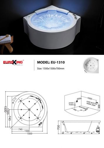 Bồn Tắm Euroking EU-1310