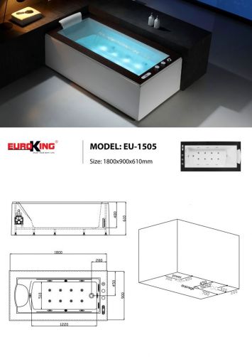 Bồn Tắm Euroking EU-1505