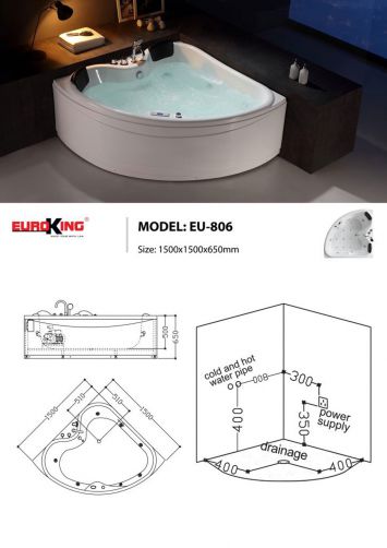 Bồn Tắm Euroking EU-806